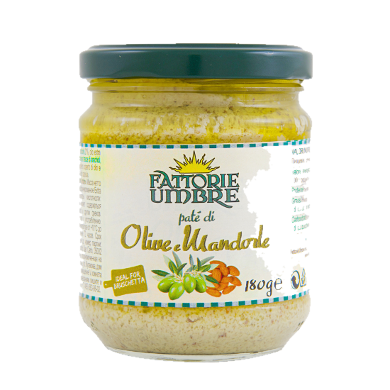 Paté Mit Oliven Und Mandeln - Fattorie Umbre Paté Mit Oliven Und Mandeln - Fattorie Umbre – Bild 1