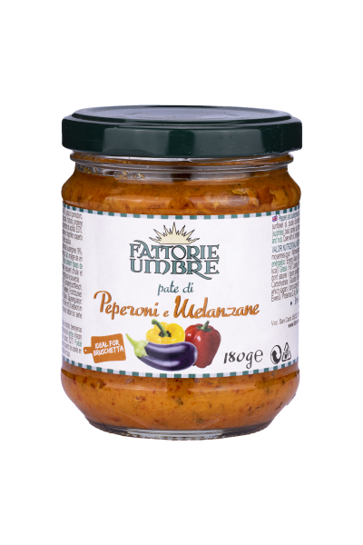 Paté Mit Peperoni Und Aubergine - Fattorie Umbre Paté Mit Peperoni Und Aubergine - Fattorie Umbre – Bild 1