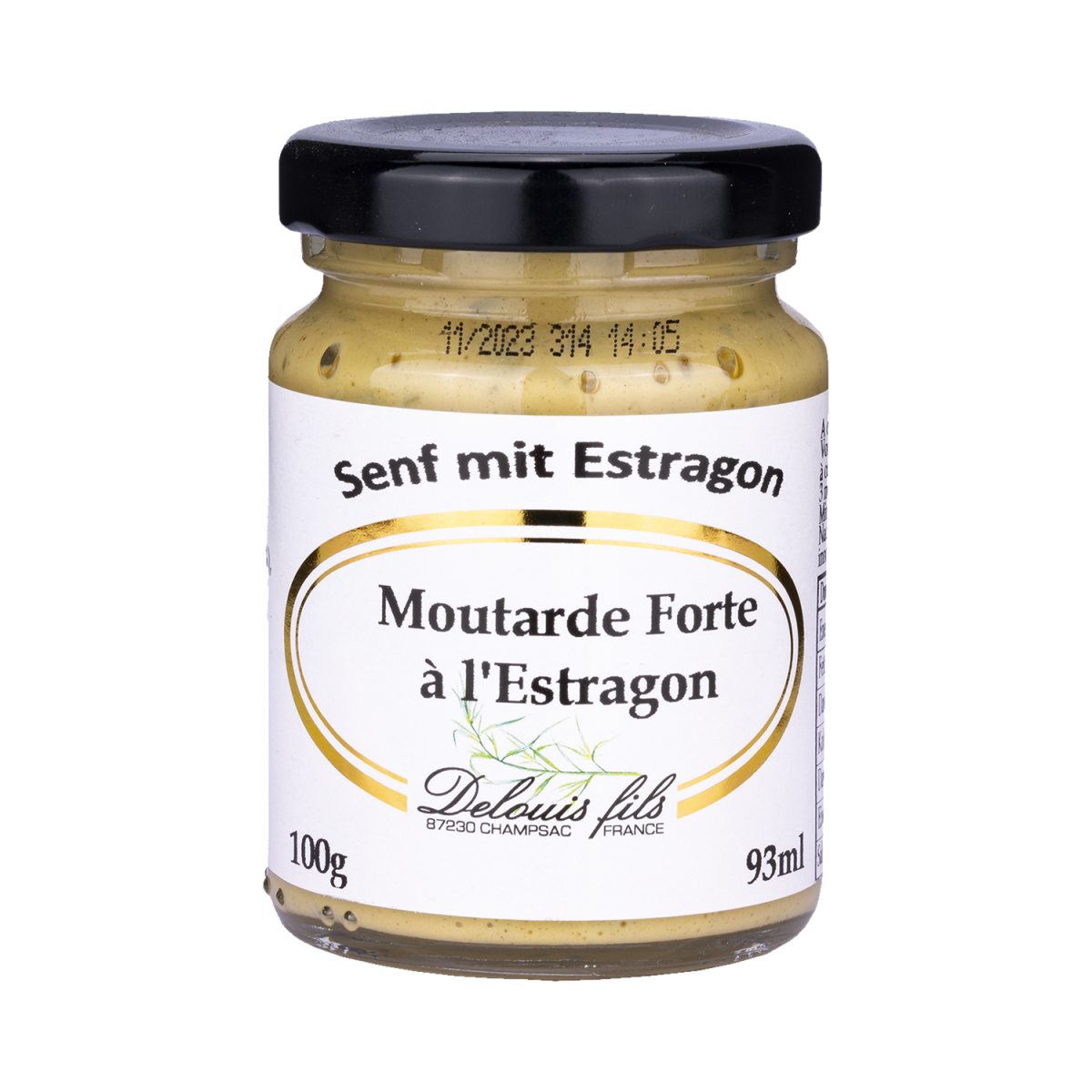 Senf mit Estragon - Delouis fils