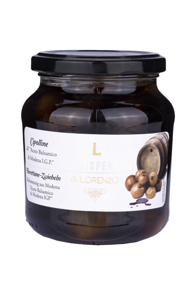 Mini Zwiebeln Mit Aceto Balsamico - La Dispensa Di Lorenzo Mini Zwiebeln Mit Aceto Balsamico - La Dispensa Di Lorenzo – Bild 1