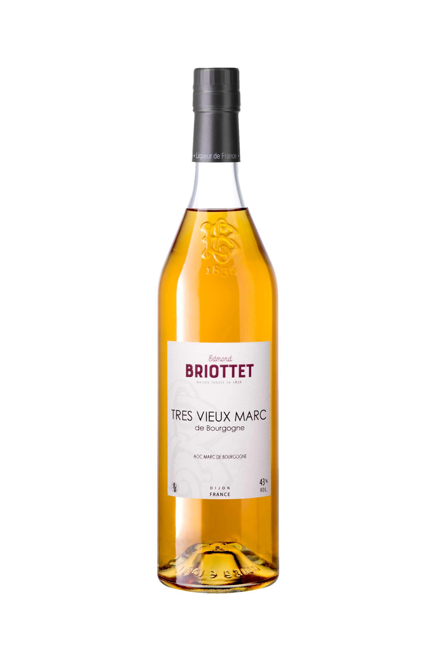 Trés Vieux Marc De Bourgogne Edmond Briottet 43% Trés Vieux Marc De Bourgogne Edmond Briottet 43% – Bild 1