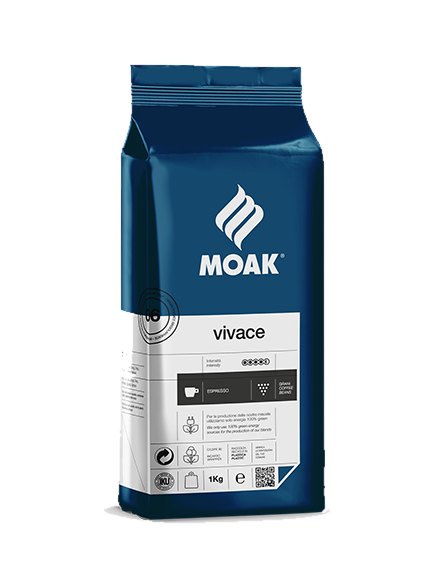Moak Vivace Premium - 50 % Arabica, 50 % Robusta Moak Vivace Premium - 50 % Arabica, 50 % Robusta – Bild 1