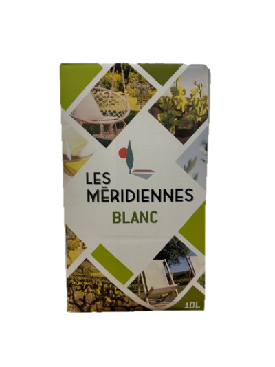 10L Bag In Box Blanc Vdp De Vaucluse - Les Méridiennes 10L Bag In Box Blanc Vdp De Vaucluse - Les Méridiennes – Bild 1