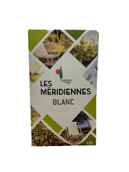 10L Bag in Box blanc VdP de Vaucluse - Les Méridiennes