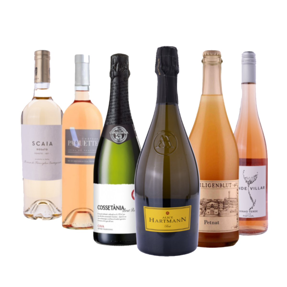 Probierpaket Rosé und Bubbles