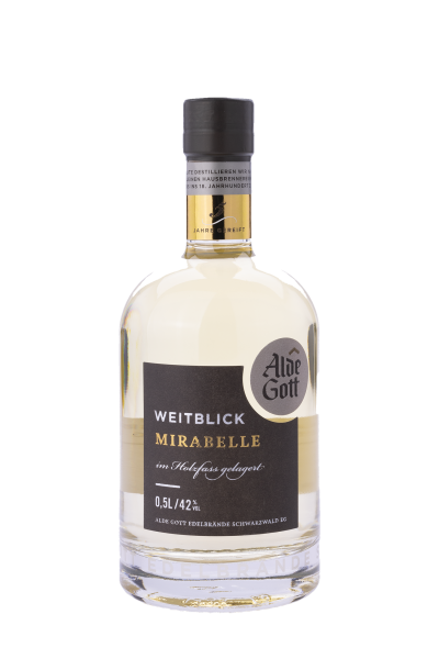 Weitblick Mirabelle Im Holzfass Gelagert - Alde Gott Weitblick Mirabelle Im Holzfass Gelagert - Alde Gott – Bild 1
