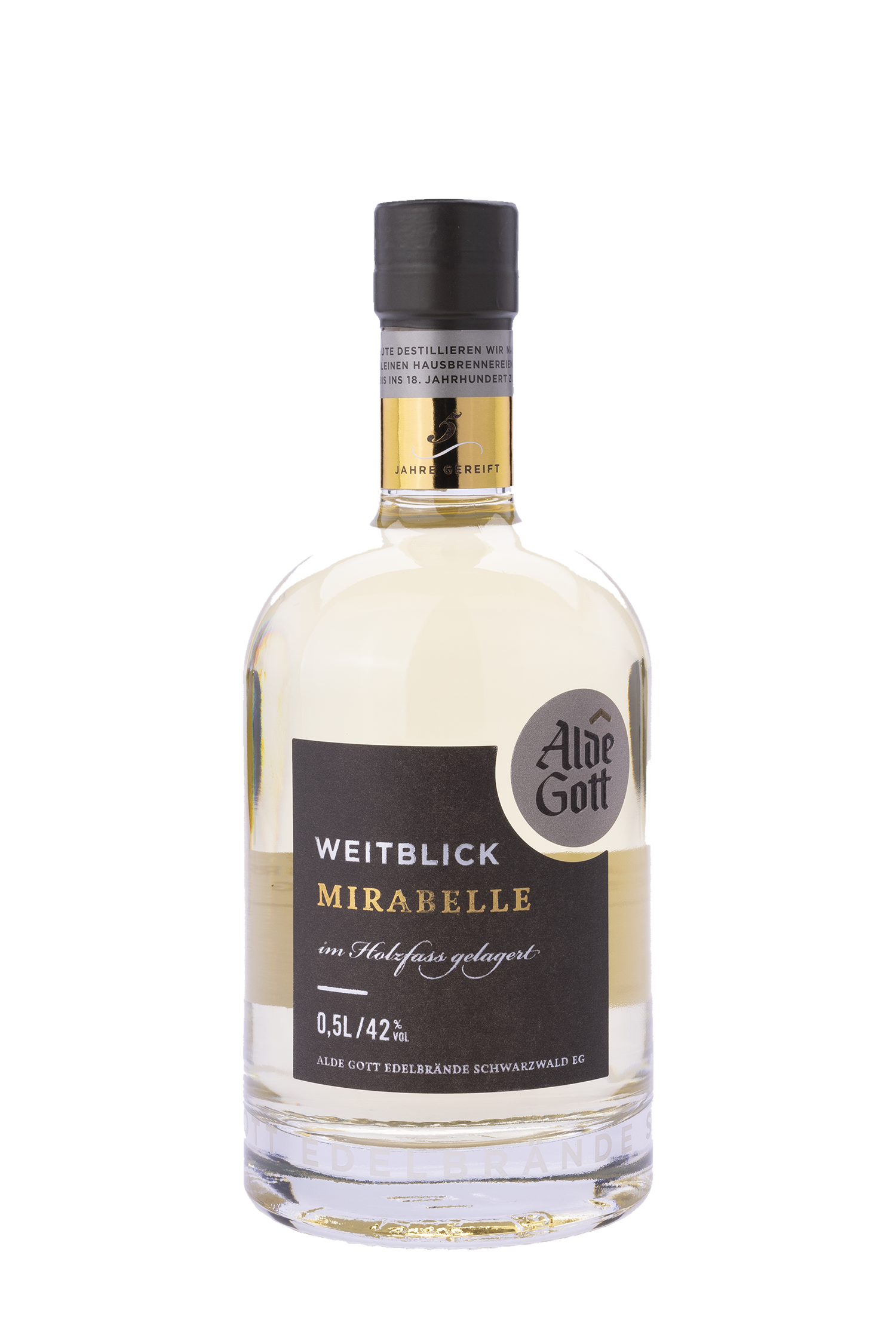 Weitblick Mirabelle Im Holzfass Gelagert - Alde Gott Weitblick Mirabelle Im Holzfass Gelagert - Alde Gott – Bild 1