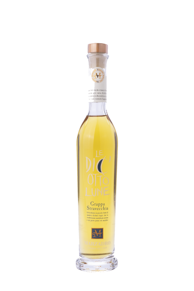 Grappa Stravecchia Dic' Otto Lune - Distilleria Marzadro – Bild 1