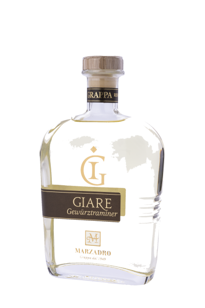 Grappa Giare Gewürztraminer - Distilleria Marzadro Grappa Giare Gewürztraminer - Distilleria Marzadro – Bild 1