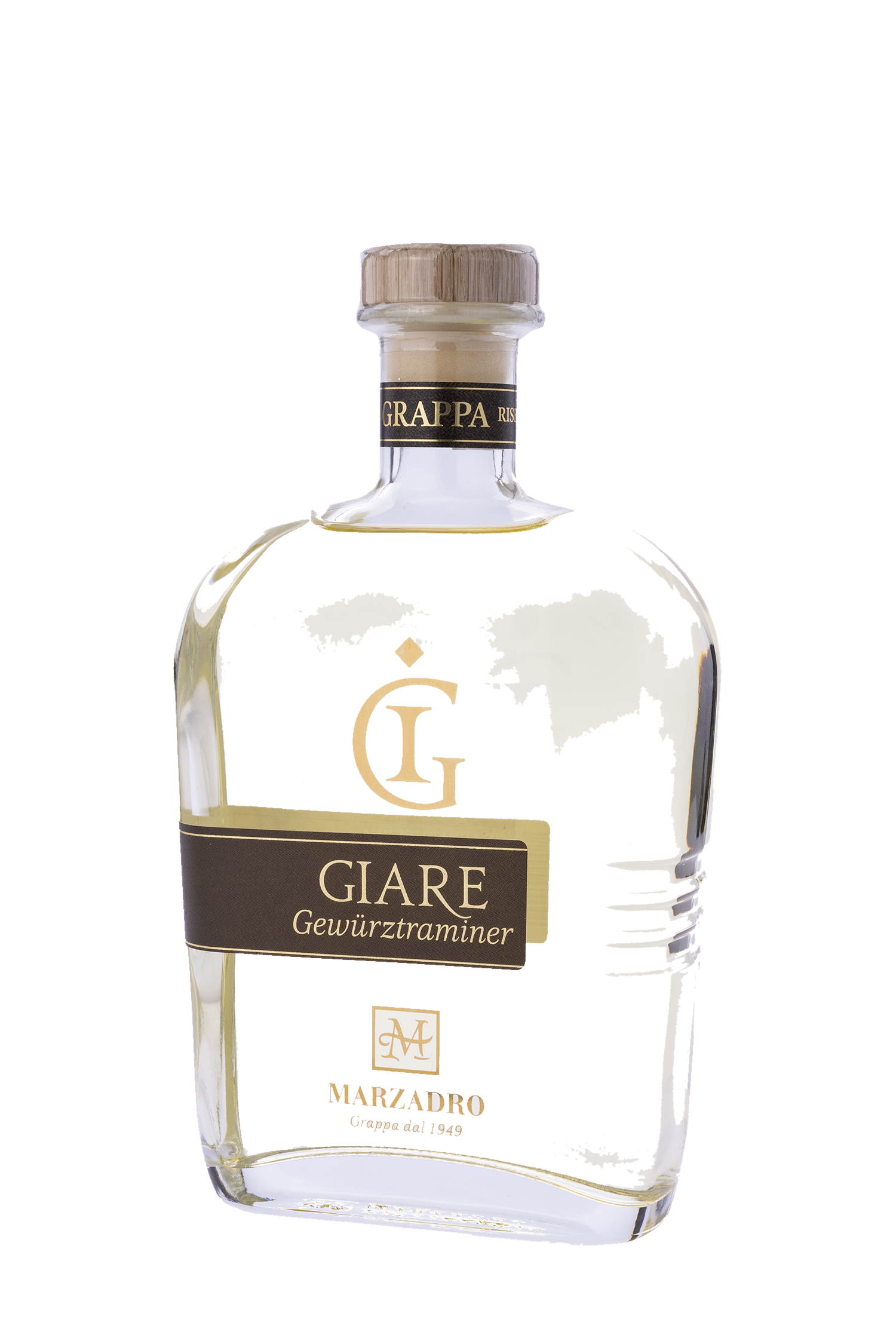 Grappa Giare Gewürztraminer - Distilleria Marzadro Grappa Giare Gewürztraminer - Distilleria Marzadro – Bild 1