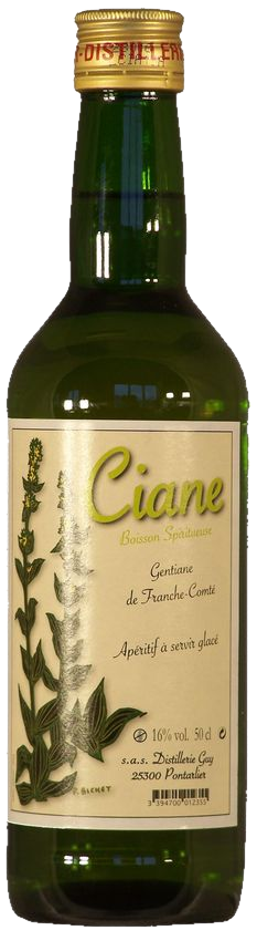 Gentiane Du Jura Ciane&Amp;Quot; 1 Liter Distillerie Armand Guy&Amp;Quot; Gentiane Du Jura Ciane 1 Liter Distillerie Armand Guy – Bild 1