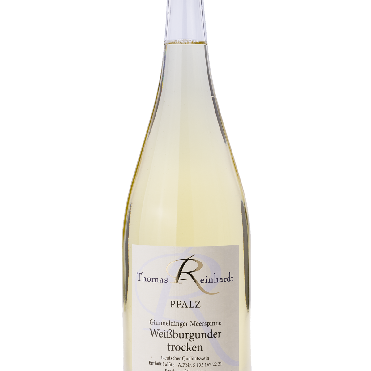 Gimmeldinger Meerspinne Weißburgunder trocken 2023 - Weingut Thomas Reinhardt