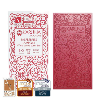 Karuna - Himbeere &Amp;Amp; Weiße Schokolade - 50G Karuna - Himbeere &Amp;Amp; Weiße Schokolade - 50G – Bild 1