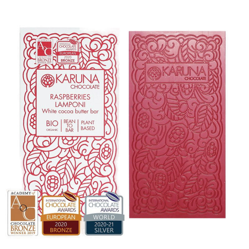 Karuna - Himbeere & Weiße Schokolade - 50g
