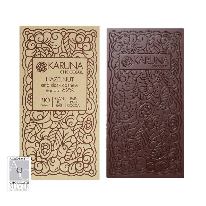 Karuna - Mexiko 62% Cashew-Nougat & Haselnüsse – 60 g